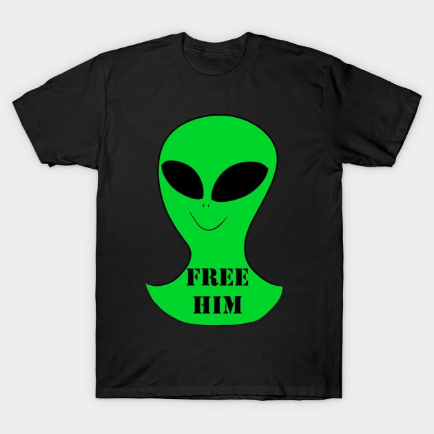 FREE HIM T-Shirt by AdamAta64